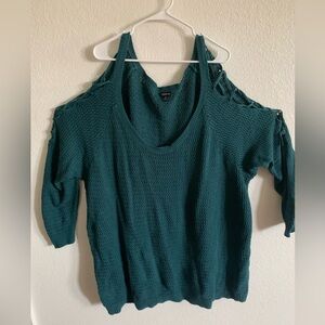 Torrid Teal Sweater